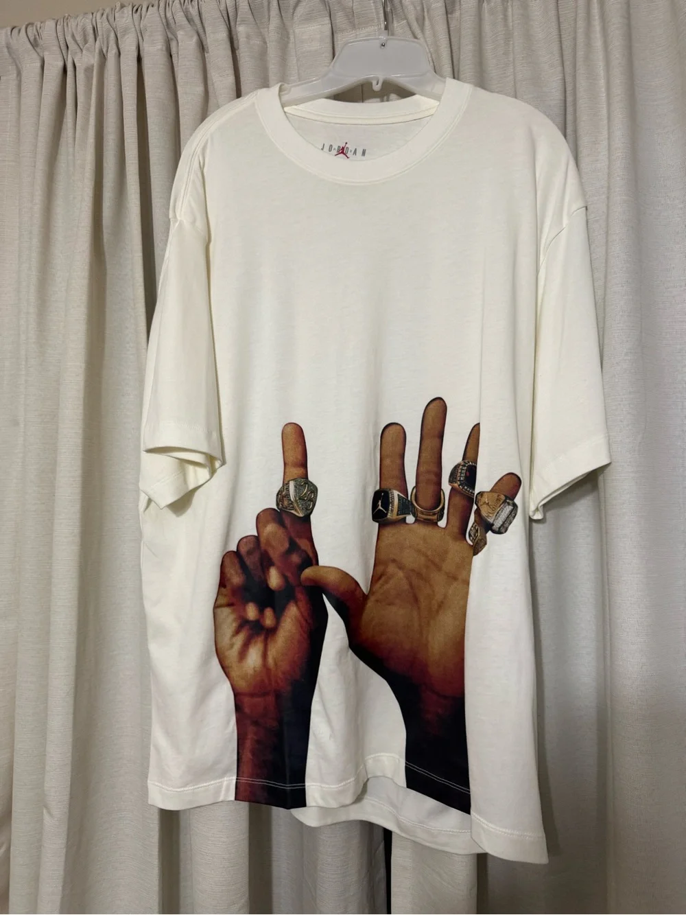 Jordan 6 rings t-shirt size XL new without tags